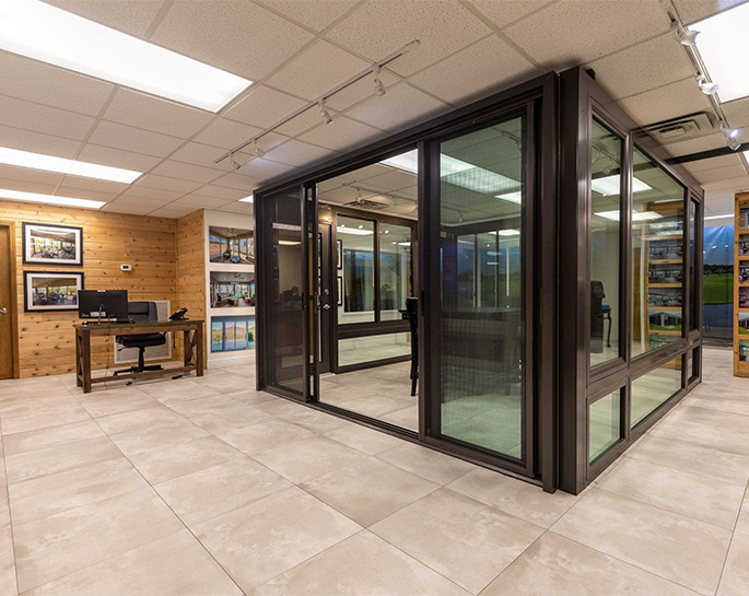 Custom Windows Contractor Showroom
