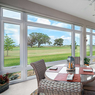 Custom Windows Energy Efficient Lanai Living