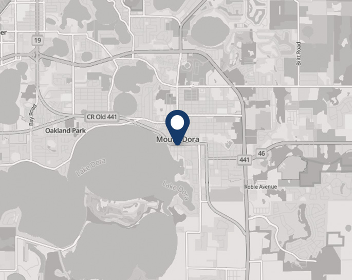 Mount Dora FL Map