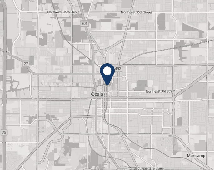 Ocala FL Map