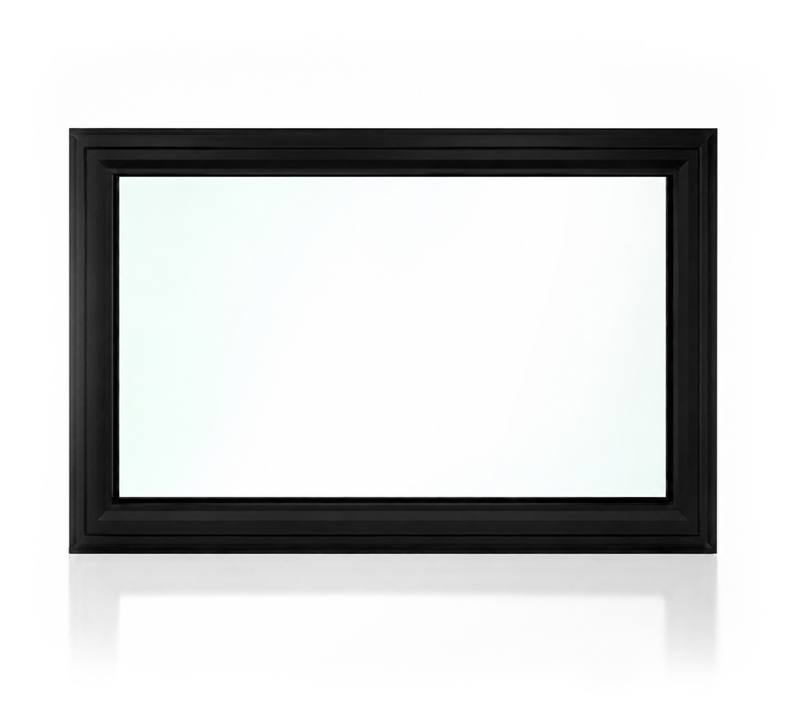 Bella Casement Picture Window Black