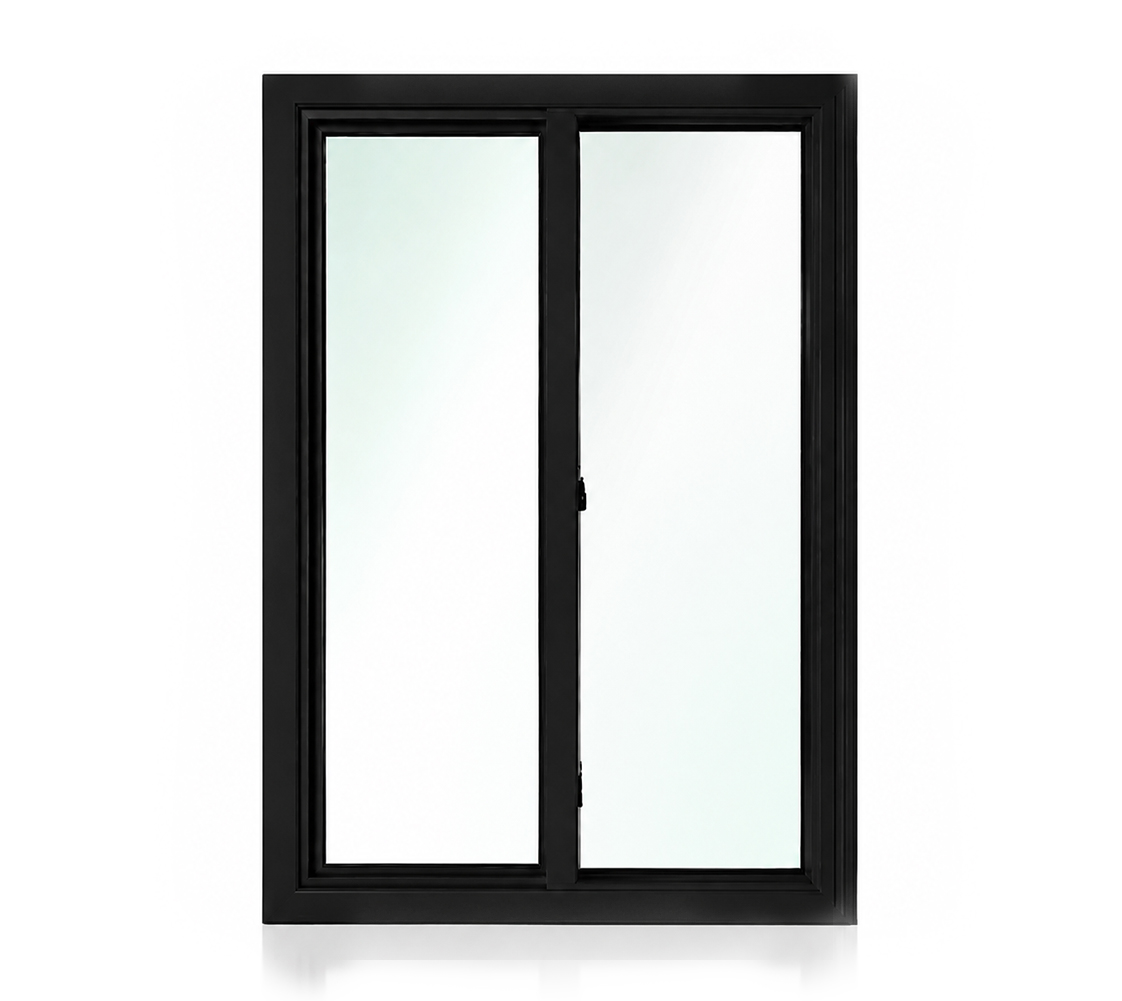 Bella Horizontal Roller Window Black