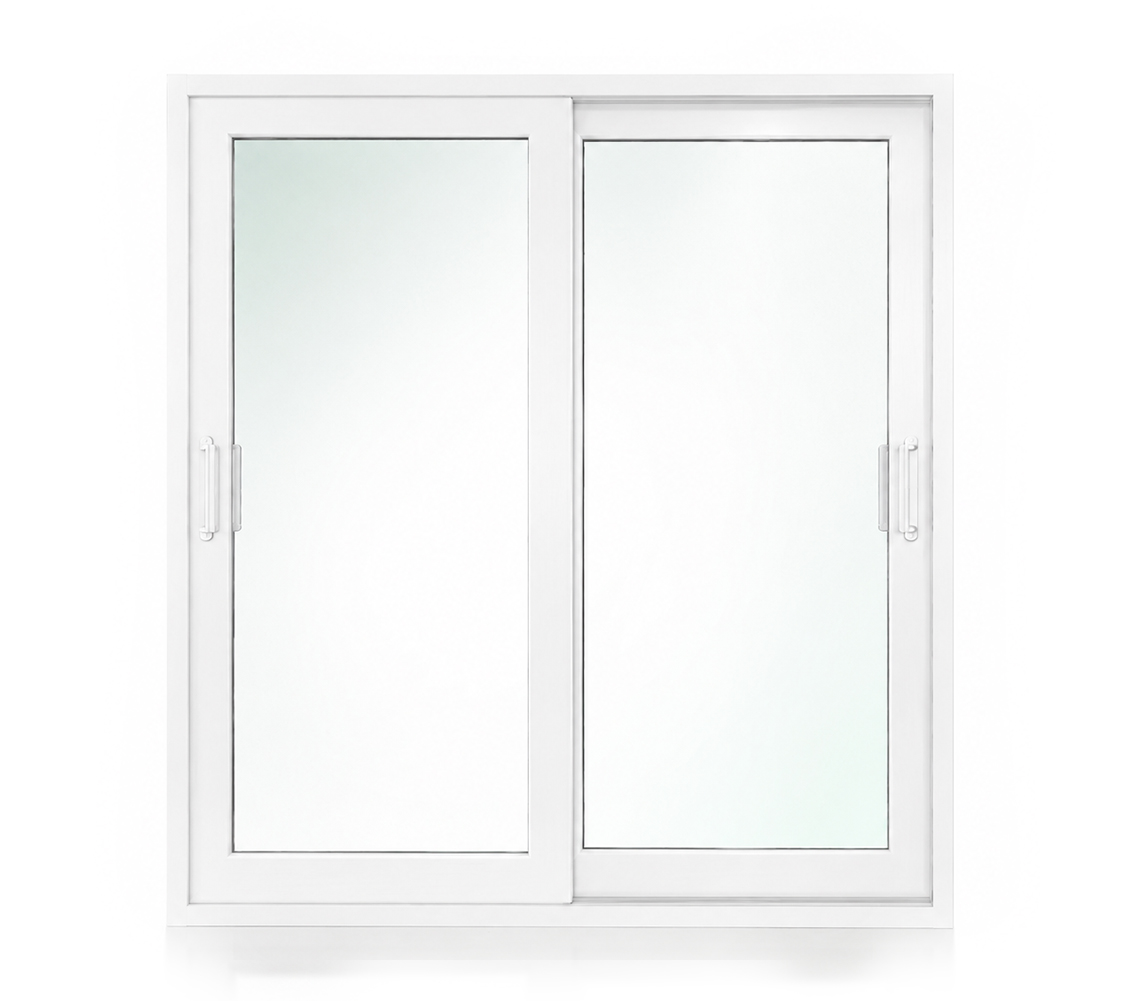 Bella Preferred Sliding Glass Door White