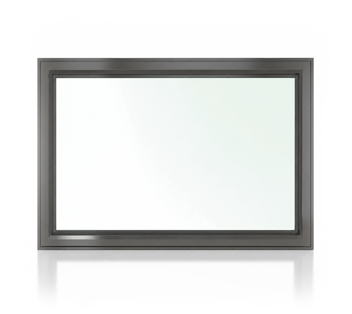 Platinum Casement Picture Window Bronze