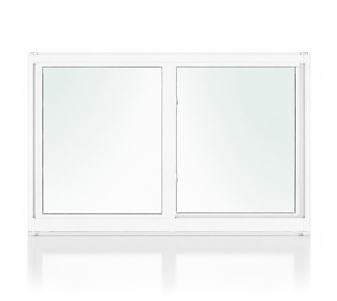 Platinum Horizontal Roller Window White